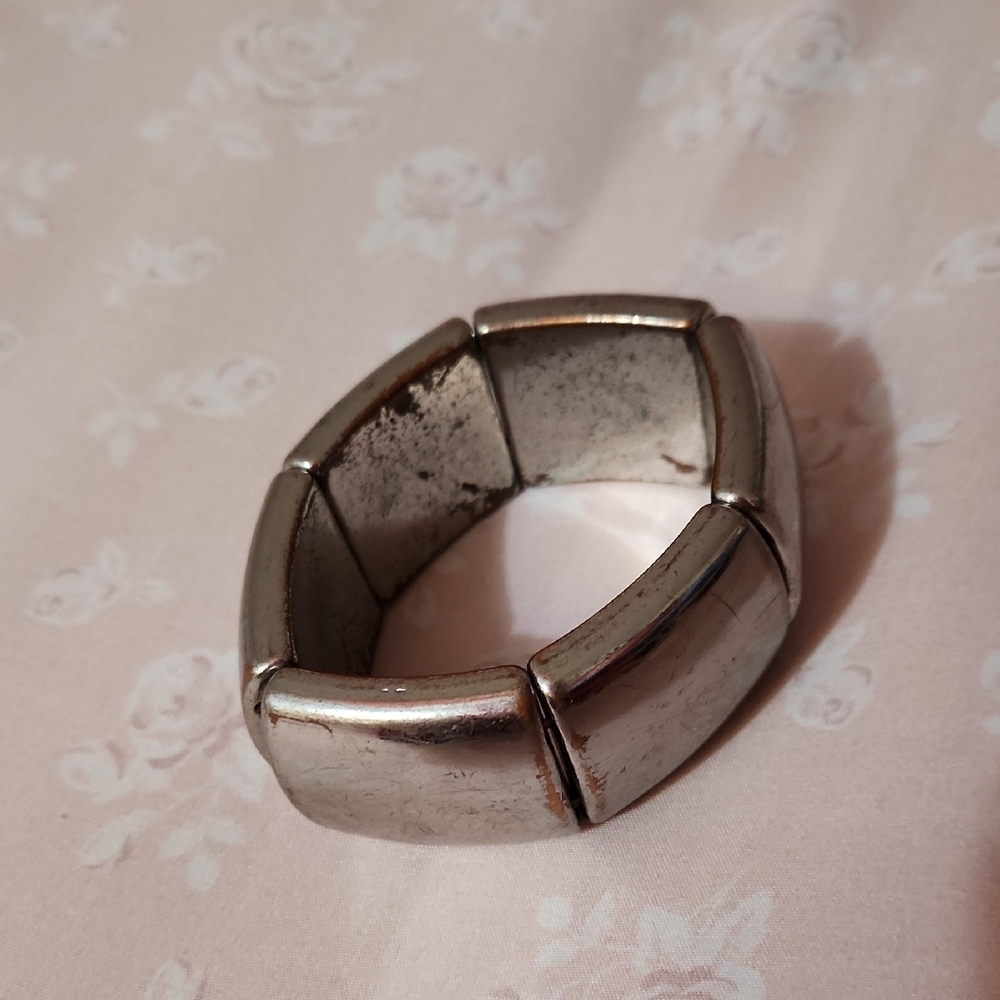 Chunky Silver Bracelet